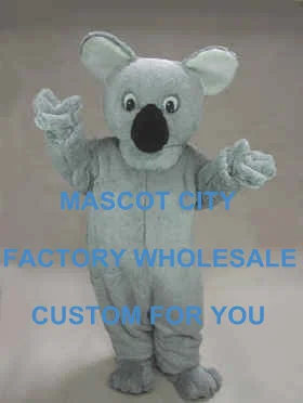 

Custom Made Koala Bear Mascot Costume Adult Size Theme Carnival Party Cosply Mascotte Outfit Suit Fancy Dress EMS FREE SW982