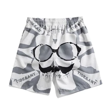 Лидер продаж быстросохнущая Мужская одежда для плавания с принтом Шорты-боксеры для плавания плавки купальный костюм Пляжная доска Серфинг Плавание Спортивные Костюмы Шорты