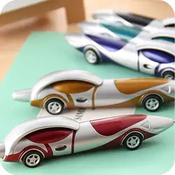 Забавная новинка дизайн шариковая ручка в форме гоночного автомобиля детская игрушка подарок Рисование игрушки