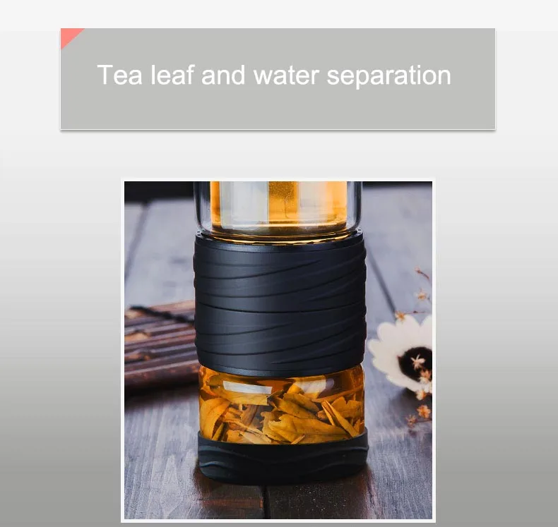 Портативное уличное автомобильное водонепроницаемое стекло 400 мл | Термостойкая