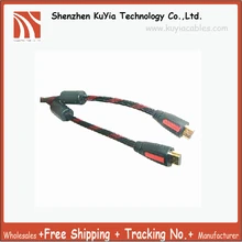KUYIA Хит продаж Бесплатная доставка 20 м 67ft Новые Премиум High Скорость HDMI кабель HDMI M/M с красной ethernet 1.4 В