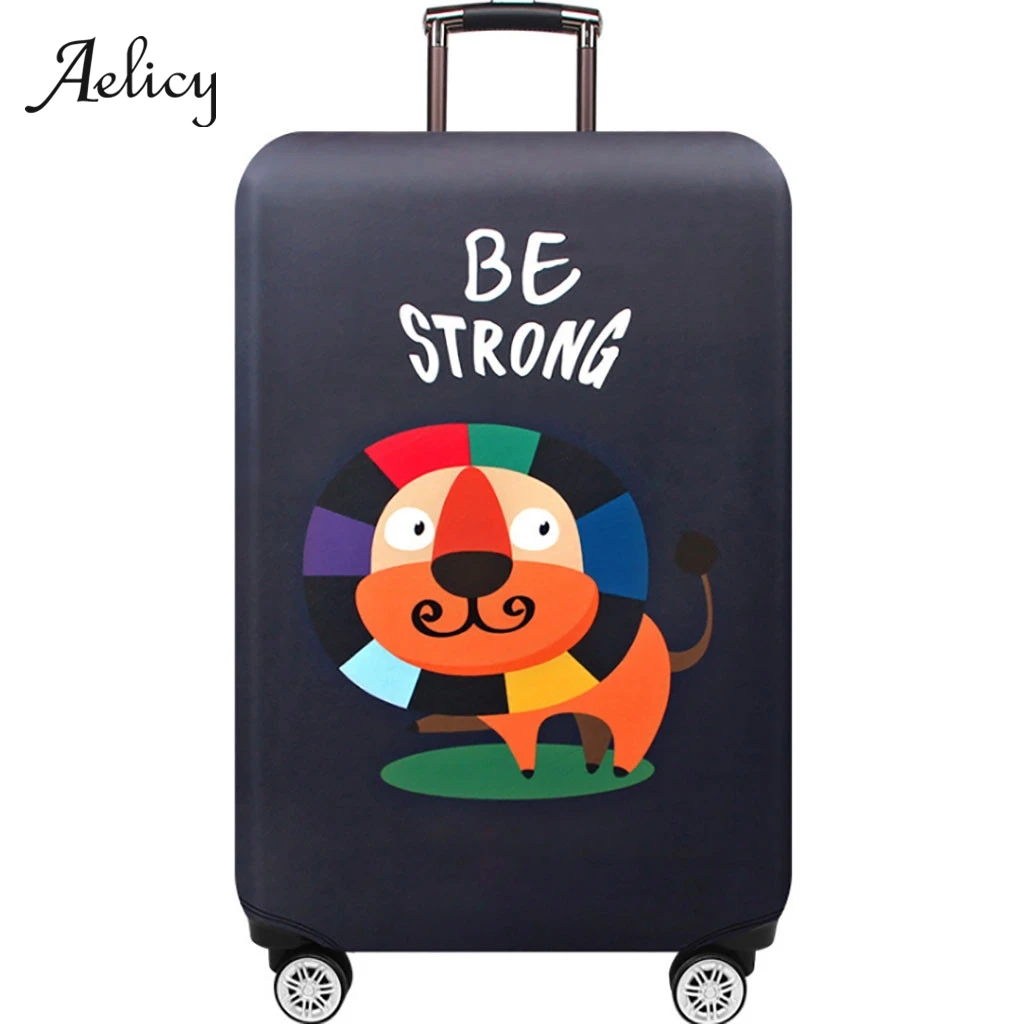 

Aelicy Thicker Travel Suitcase Protective Cover Luggage Case Travel Accessories Luggage Dust Cover Apply To 18''-32'' Suitcase