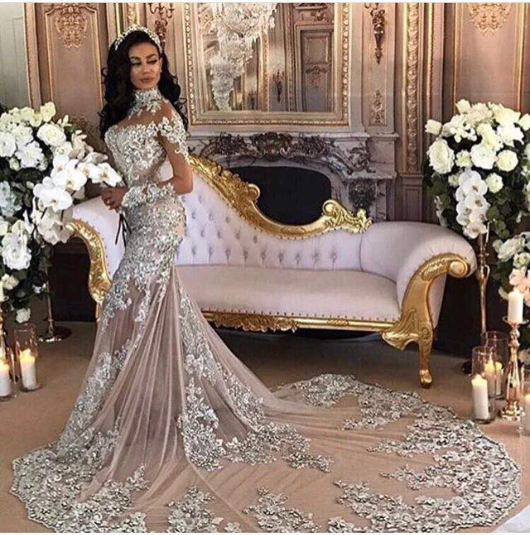 Elegant Muslim Evening Dress Long 2019 Mermaid Lace Beads Crystal with Sleeves Formal Prom Dress Party Gown Robe De Soiree Elegant Muslim Evening Dress Long 2019 Mermaid Lace Beads Crystal with Sleeves Formal Prom Dress Party Gown Robe De Soiree