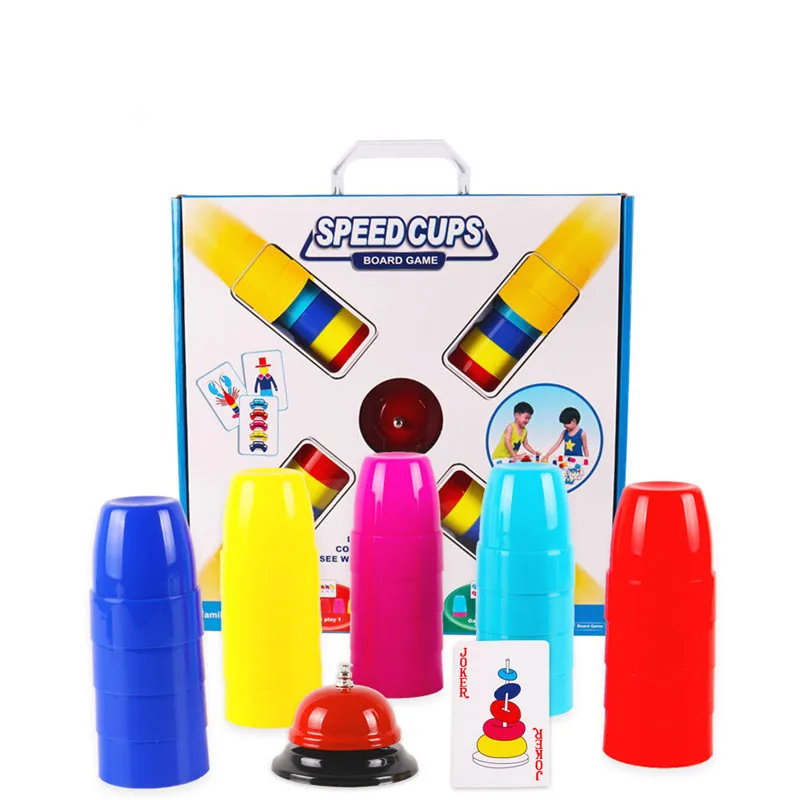 

Speed Cups Competitive Cup-folding Children's Competition Toys Parent-Child Interactive Puzzle Desktop Game Party games