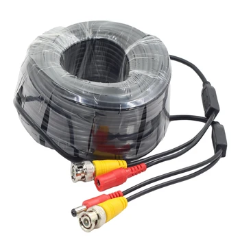 

BNC Video and DC Power Extension Cable/lead with Connector for Surveillance Cameras /CCTV Security Camera Connector 30m