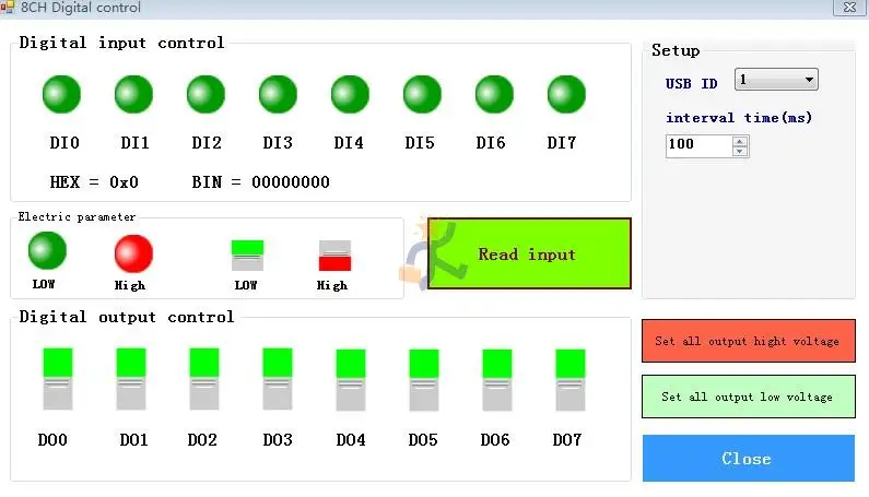 USB DAQ модуль сбора данных аналоговый 4AD 16bit, цифровой 8DI 8DO, дополнительный 2DA 2PWM выход, бесплатные примеры