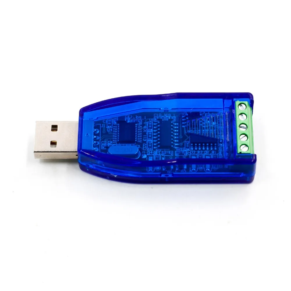 Промышленный USB в RS485 преобразователь обновление защиты RS485 конвертер Совместимость V2.0 Стандартный RS-485 Соединительный Модуль платы