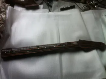 

Free shipping one piece Zebrawood body electric guitar neck