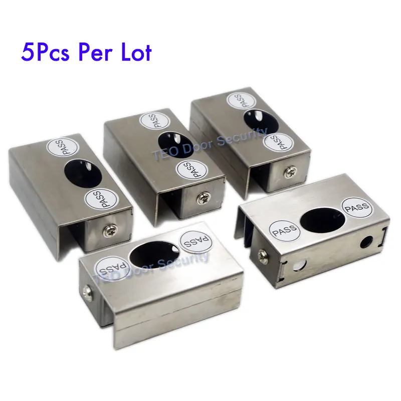 

Frameless Glass Door Stainless Steel Bracket Clamp for Frame Narrow Door Electric Bolt Lock 90 or 180 Degree Swing Door