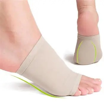 

1 Pair Silicone Foot Pad Flat Feet Orthotic Plantar Fasciitis Arch Support Sleeve Cushion Orthotic Tool dropship 2M0509