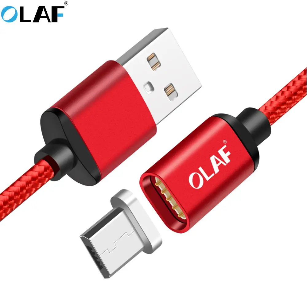 

OLAF USB Type C/Micro USB 3IN1 Magnetic Cable USB-C Type-C Fast Charge Adapter Magnet Cable For Ipad Mobile Phone Cables