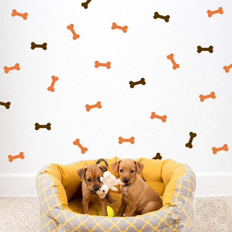 Dogs Bone Wall Sticker Dog Bone Wall Decor Stickers Space Dog