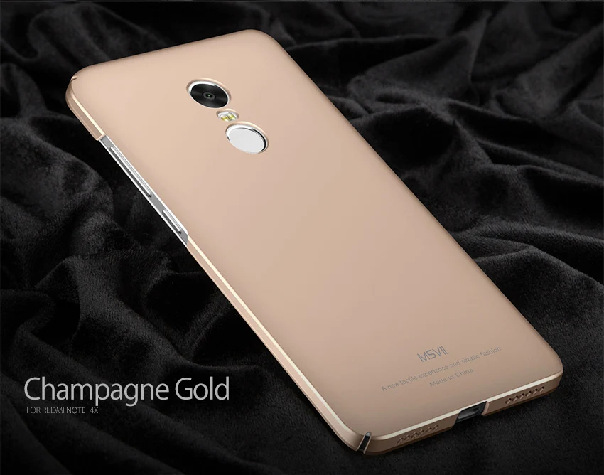 Xiomi Redmi Note 4X чехол MSVII полная защита ПК Жесткий Чехол для телефона coque для Xiaomi Redmi Note 4 pro Чехол для глобальной версии note4 X