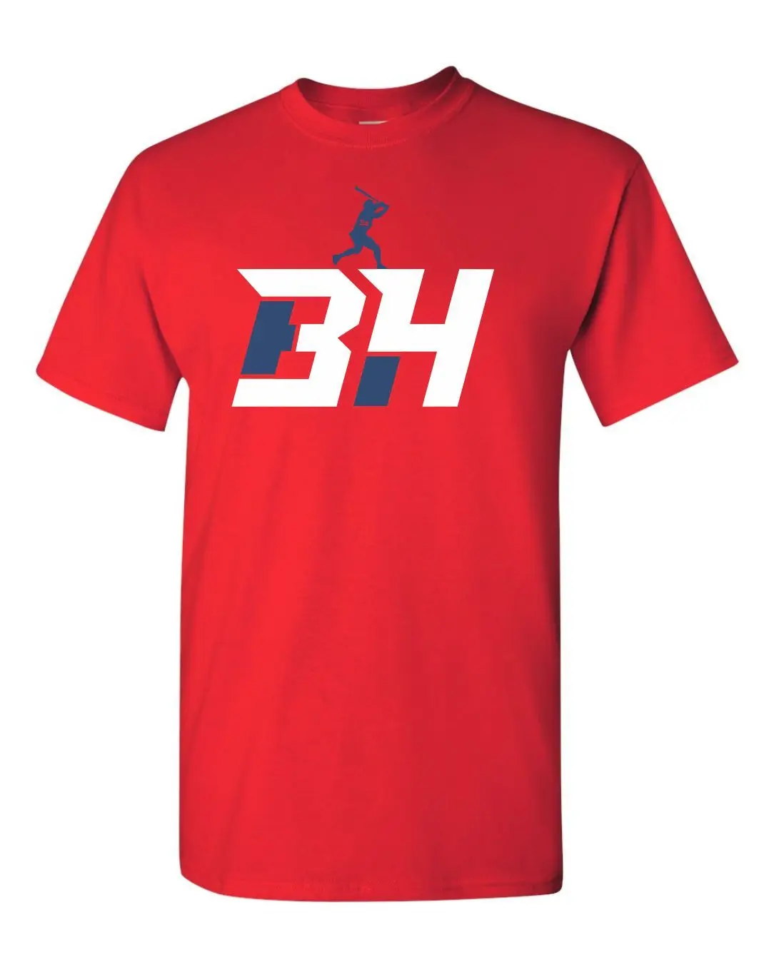 BH 34 Bryce Harper Baseball Nationals Men's Tee T Shirt Streetwear ...