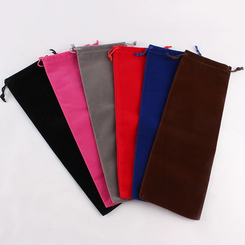 

10pcs/lot 10*30cm Jewelry Packaging Bag,storage bag Custom Logo Print Drawstring Pouches,Ornaments Wedding Christmas Gifts bag