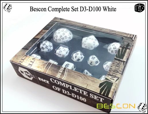 Bescon Complete Set D3-D100 White-2