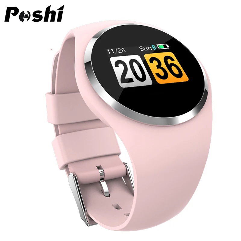 

Women Fitness Smart Watch Women Heart Rate Monitor Bluetooth Pedometer Color Screen Touch Intelligent Sports Watch Android ios