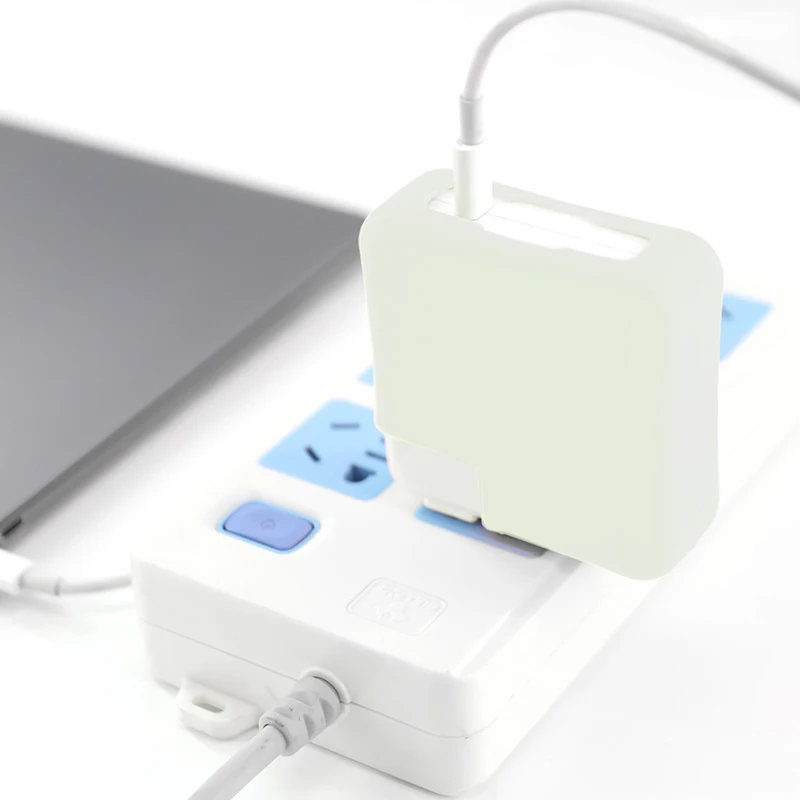 Силиконовый защитный чехол для зарядного устройства, аксессуары для ноутбуков, для Apple MacBook Air Pro retina 11 12 13 15, чехол для Mac Book Cover Coque