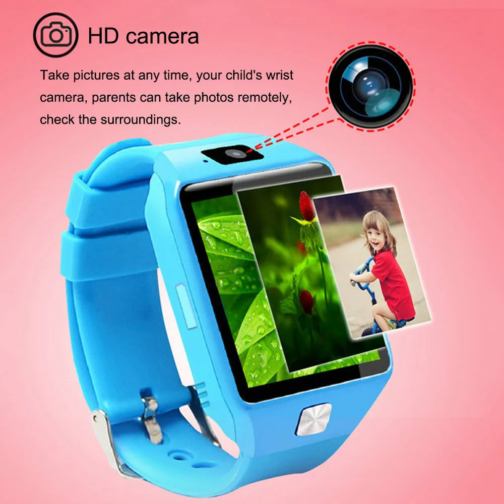  GPS Tracker Positionierung IP67 Wasserdichte Bluetooth kinder Smart Sport Anruf Uhr Kamera Armbandu