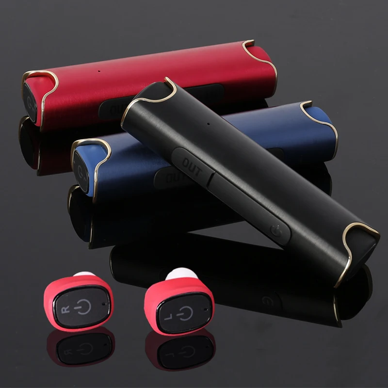 

Newest HAOBA S2 Bluetooth V5.0/4.1 TWS Earphone Waterproof Wireless Stereo Earbud for XIAOMI iphone Phone With Charging Box
