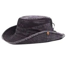 YOUYEDIAN сплошной цвет ведро Шапки затенение на плоской подошве модные ветрозащитные шляпы для рыбалки в ширину с полями, солнце Защитная шляпа сетки рыболовная Кепки# y45