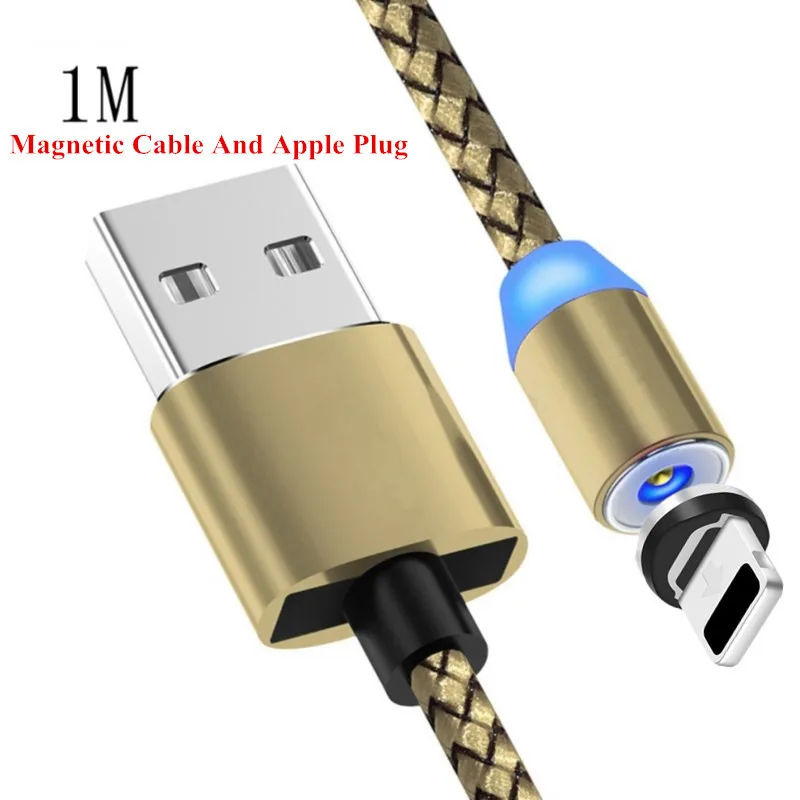 5V 2A кабель для быстрой зарядки USB для iphone samsung Xiaomi Redmi 7 6 S2 6A 4A 5A 4X Note 4X Android USB Магнитный кабель для зарядного устройства - Цвет: 8 Pin Plug USB Cable