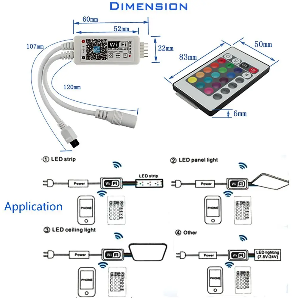 wifi rgbw+24-5