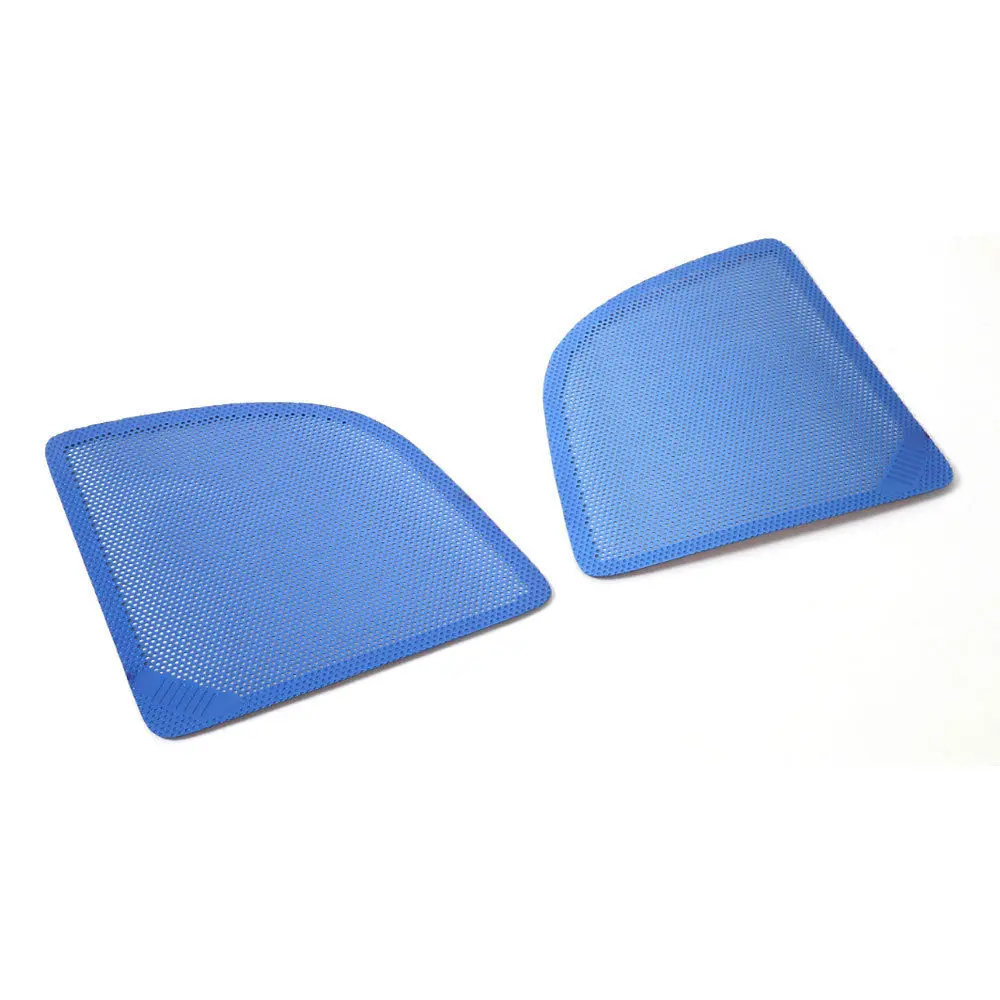 

BBQ@FUKA 2pcs Aluminium Car Interior Roof Doom Speaker Cover Trim Car inner decoration decals automobiles For Wrangler 2015 16