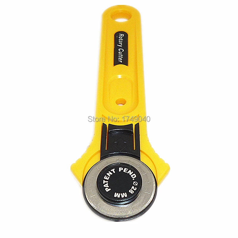 

Rotary Cutter Manual Tools 28mm Circular Disc Blade Quilters Sewing Patchwork Fabric Leather Vinyl Craft Paper Cutting Tool
