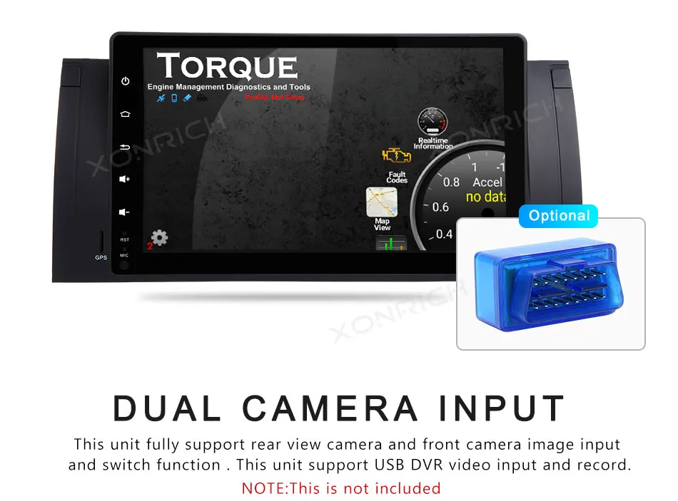 Sale Xonrich Car Multimedia Player 1 Din Android 8.1 GPS Radio For BMW E39 BMW X5 E53 M5 2002-2007Navigation Stereo Head Unit Wifi 4G 15