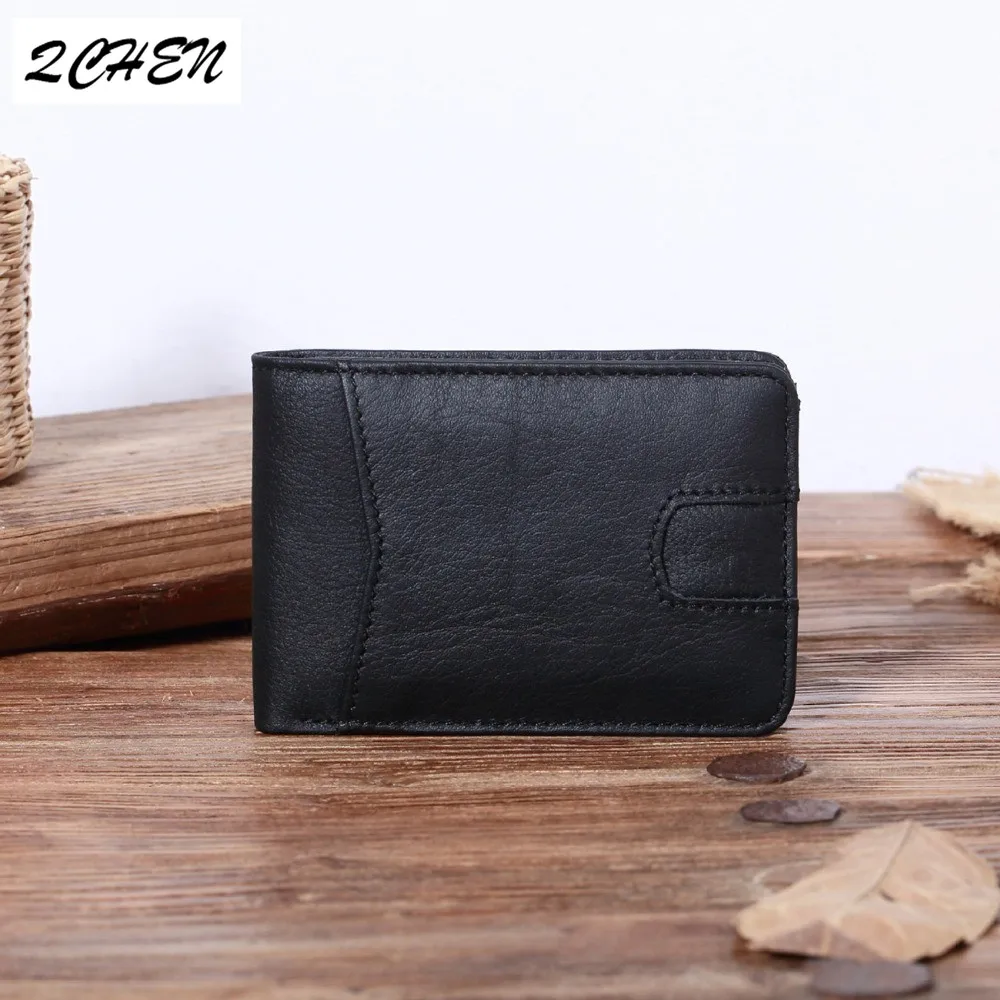 Leather men's wallet retro casual men's short section leather wallet oil wax skin US gold clip card package purse Cross 342 Leather men's wallet retro casual men's short section leather wallet oil wax skin US gold clip card package purse Cross 342
