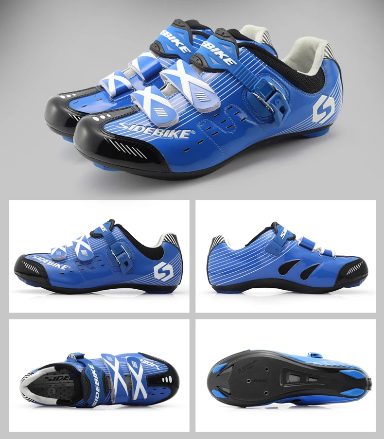 Sidebike шоссейная обувь для велоспорта, Спортивная профессиональная велосипедная обувь и наборы педалей, включая педали