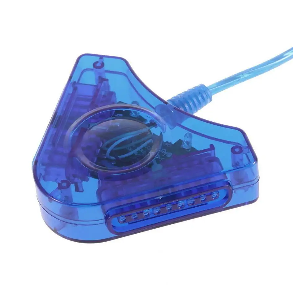 Новый конвертер кабель для sony PSX PS1 PS2 геймпад Игровые приставки 2 джойстика к ПК USB