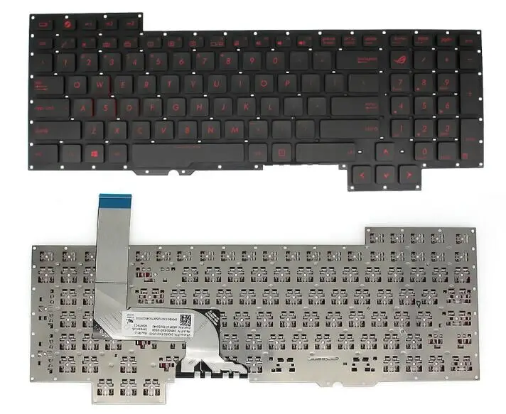 

For ASUS G751 G751J G751JM G751GT US Russia Black Laptop keyboard notebook keyboard