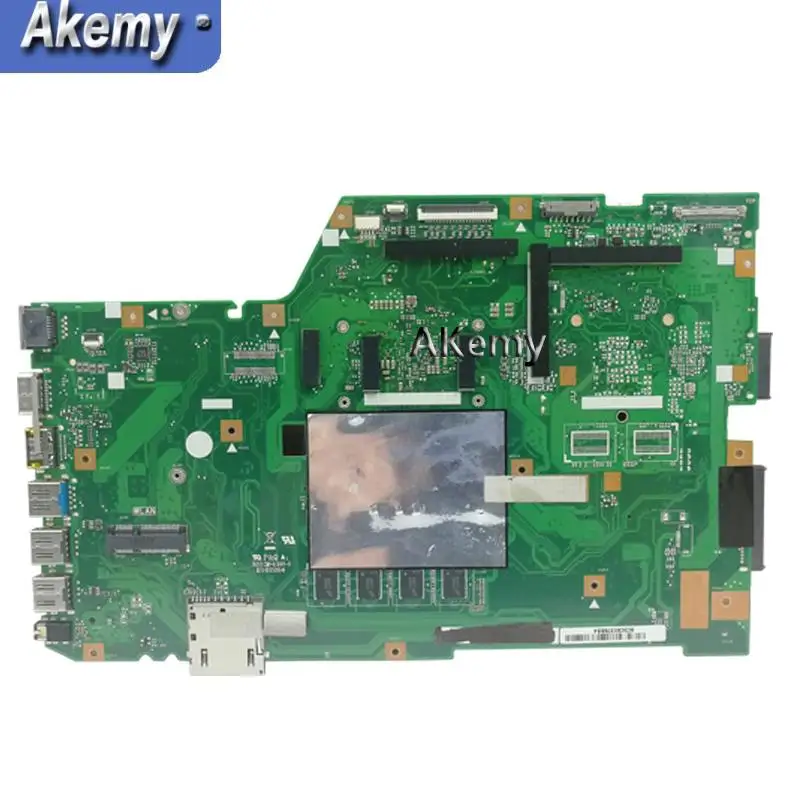 Cena Akemy X751SA 4 rdzenie N3150 CPU 4GB RAM Laptop płyta główna do asusa X751S X751SJ X751SV płyta główna testowane pracy