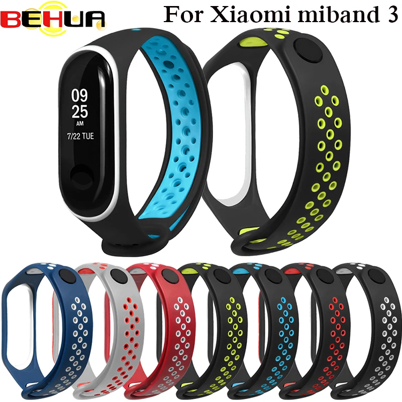 Strap for Mi Band 3 Accessories Sport Bracelet Strap for Xiaomi mi Band