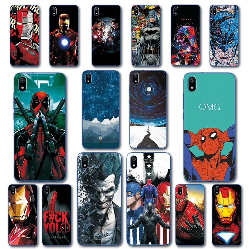 

Phone Case For Xiaomi Redmi 7 7A Cover 5.45'' Silicone Novelty For Xiaomi Redmi 7A Spiderman Capa Fundas For Xiaomi Redmi Note 7