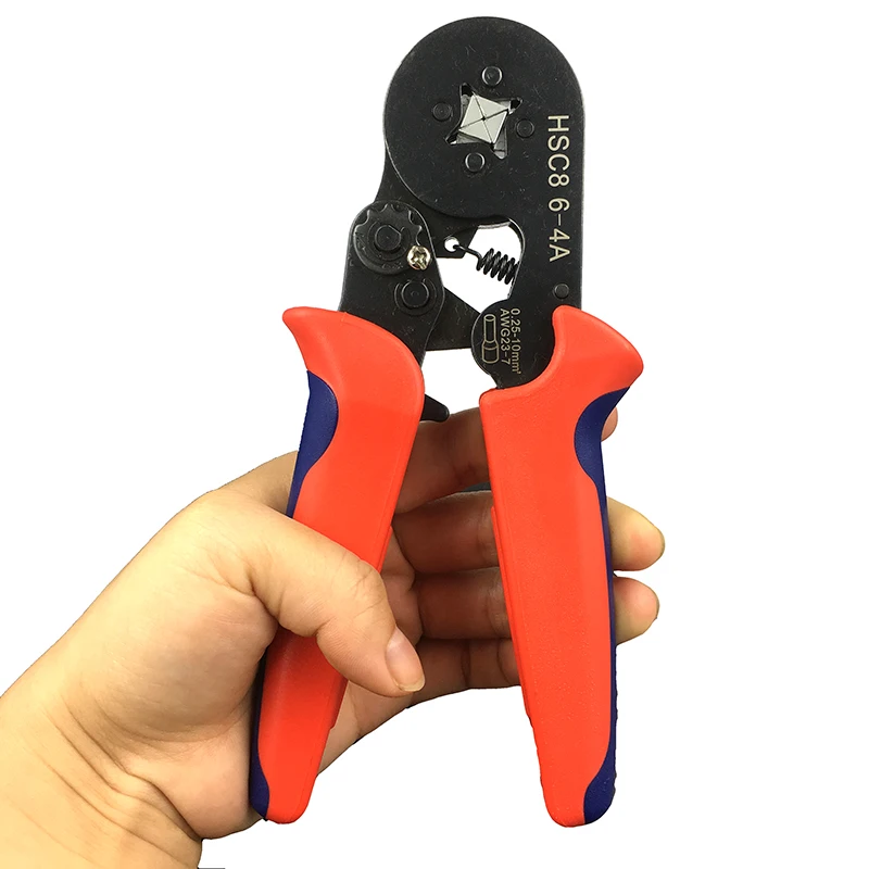 HSC8 6 4 щипцы с трещоткой саморегулирующийся обжимной соединитель|crimping tools terminal|hsc8
