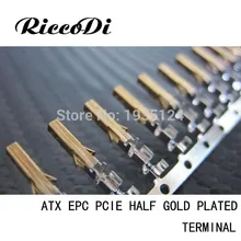 100 шт лучшее Rrice Хорошее качество женский ATX PCIE EPS штырь CPU с наполовину позолоченным с длинными крыльями 5557 разъем терминал