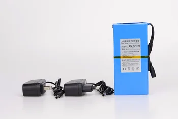 

MasterFire 2set/lot DC 12V 15000mAh Super Powerful Rechargeable Battery Lithium-ion Batteries Pack With US EU UK Plug DC 121500