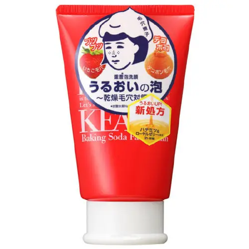 Ishizawa Lab Keana Nadeshiko Baking Soda Face Wash Foam Moist Cleanser 100g