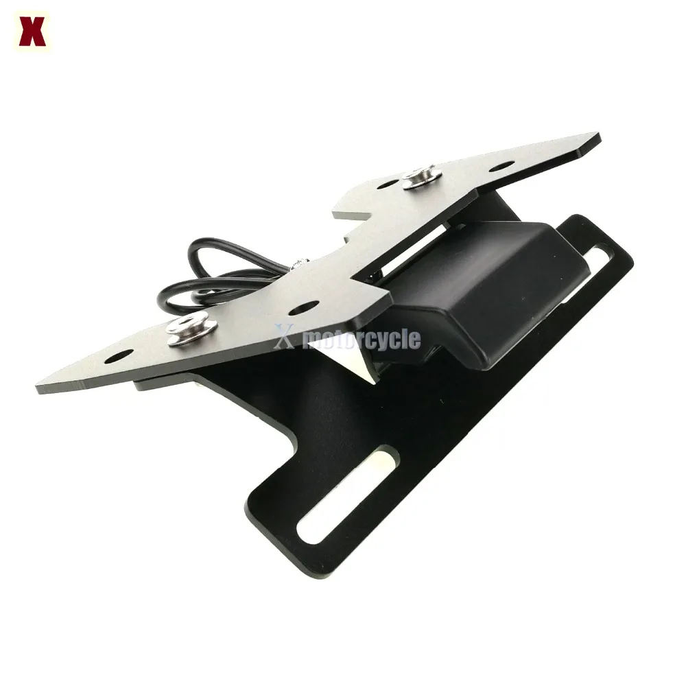 

License Plate Holder Bracket LED Light For SUZUKI GSXR GSX-R 600/750 2008 2009 2010 K8 Motorcycle Tail Tidy Fender Eliminator