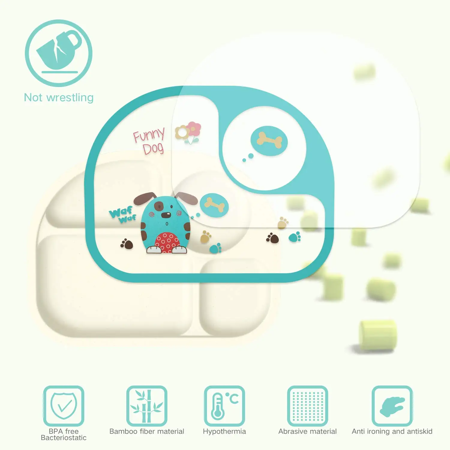 LY0110 5pcs/Set Kids Dinnerware Set Bamboo Baby Dinner Set with Plate/Bowl/Cup/Spoon/Fork Tableware Sets for Baby LY0110 5pcs/Set Kids Dinnerware Set Bamboo Baby Dinner Set with Plate/Bowl/Cup/Spoon/Fork Tableware Sets for Baby