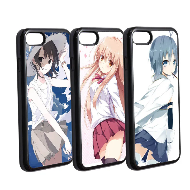For iphone 7 cover Japanese Anime Cute kawaii Girl Lolita painting Hard