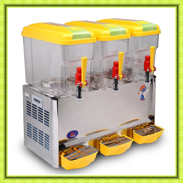 free ship Cold drink machine commercial cylinder hot and cold drink