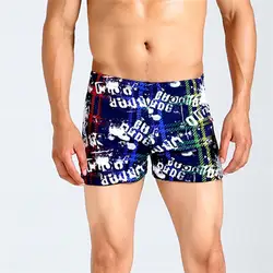 Быстросохнущая пляж серфинг принт Для мужчин шорты бег плавание Watershort мужские пляжные шорты сексуальный Swinwear для летние пляжные L-3XL J28