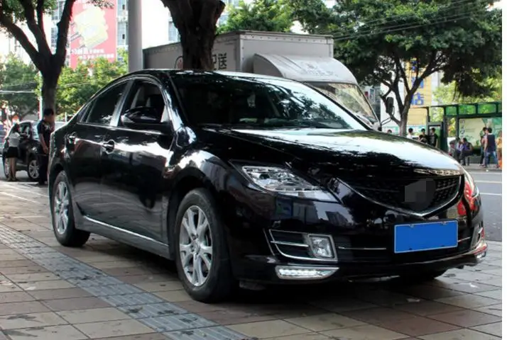 DRL для Mazda6 Mazda 6 2008 2009 2010 12V светодиодный автомобиль Водонепроницаемый ABS DC дневные