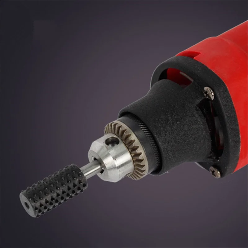 5 Piece Rotary Burr Set of 1/4 Shank Rasp File Wood Carving Ball Oval Cylinder Tree Grinding Polishing Trimming|Наборы ручных