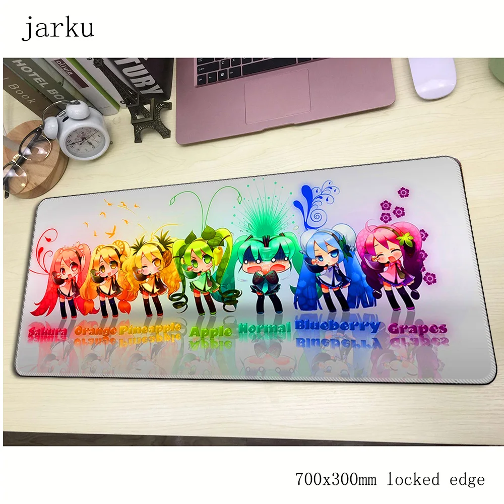 Коврик для мыши miku gamer 700x300 мм коврик для мыши notbook большой игровой коврик для мыши большой восхитительный коврик для мыши стол для компьютера padmouse