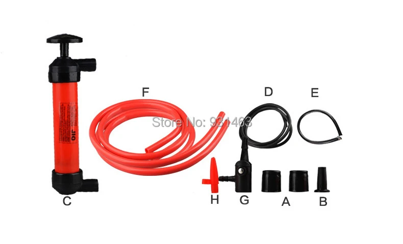 1 шт. Портативный ручной Газ Жидкость трубы Сифон инструменты накачки воздуха масляный насос сифон автомобиля шланг жидкость газ передачи надувной насос